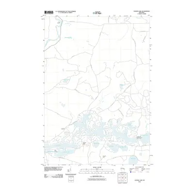 2010 Map of Legend Lake, 2010 Print