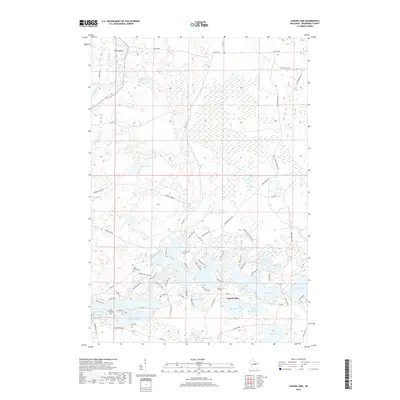 2019 Map of Legend Lake, 2019 Print