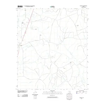 2010 Map of Leggett, 2010 Print
