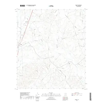 2019 Map of Leggett, 2019 Print
