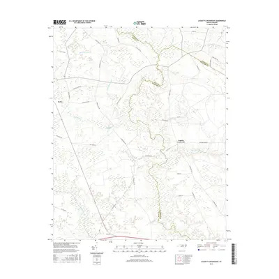 2016 Map of Leggetts Crossroads, 2016 Print