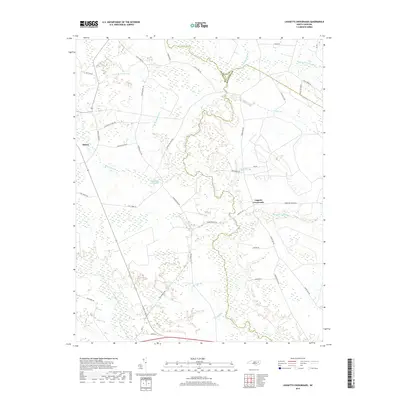 2019 Map of Leggetts Crossroads, 2019 Print
