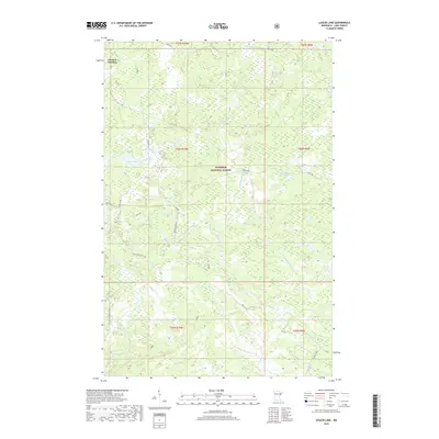 2019 Map of Legler Lake, 2019 Print