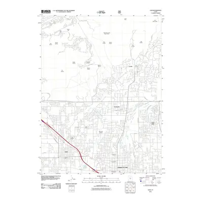 2011 Map of Lehi, 2011 Print