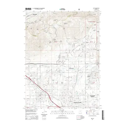2014 Map of Lehi, 2014 Print