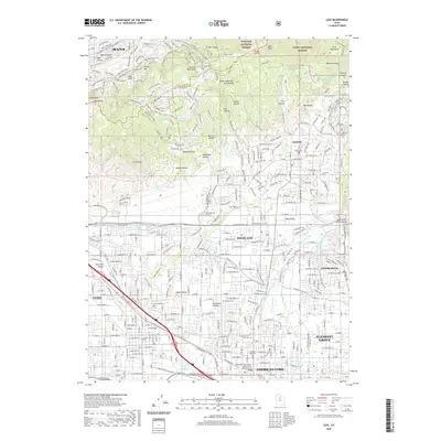 2020 Map of Lehi, 2020 Print