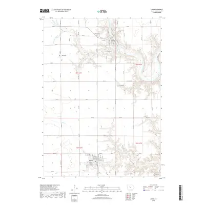 2018 Map of Lehigh, 2018 Print