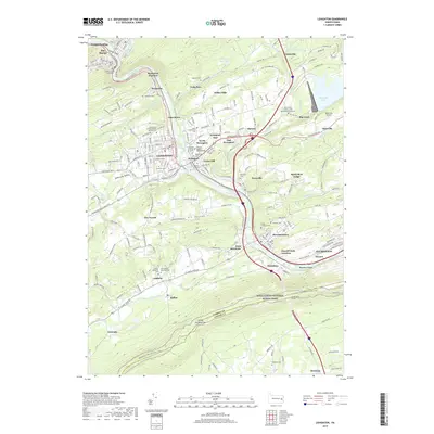 2019 Map of Lehighton, 2019 Print