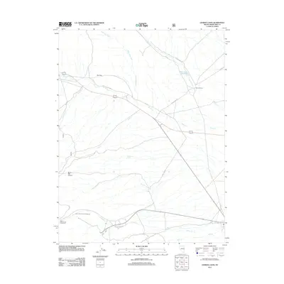 2012 Map of Lehman Caves, 2012 Print