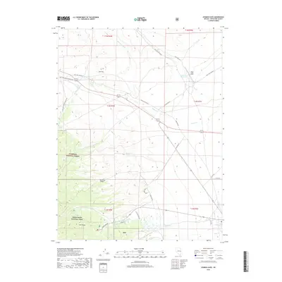 2018 Map of Lehman Caves, 2018 Print