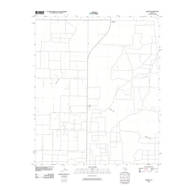2010 Map of Lehman, 2010 Print