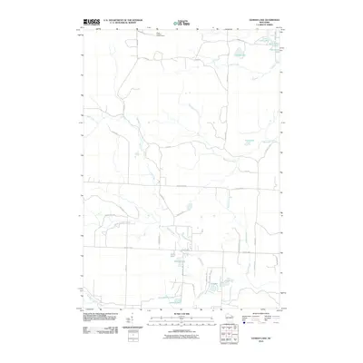 2010 Map of Lehman Lake, 2010 Print