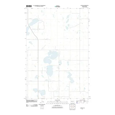 2011 Map of Lehr NE, 2011 Print