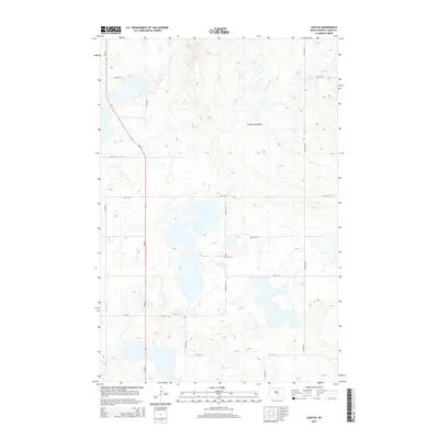 2014 Map of Lehr NE, 2014 Print