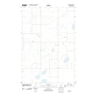 2011 Map of Lehr NW, 2011 Print