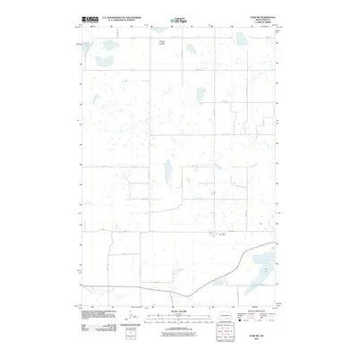 2011 Map of Lehr SW, 2011 Print
