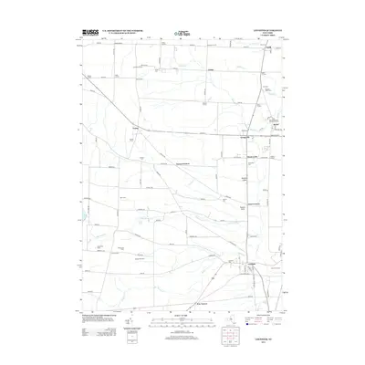 2013 Map of Leicester, 2013 Print