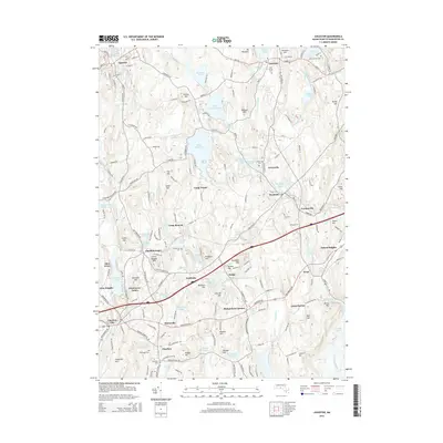 2015 Map of Leicester, 2015 Print