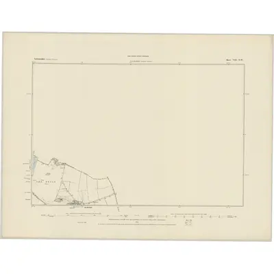 1883 Map of Leicestershire VIII.NW, 1884 Print