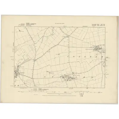 1887 Map of Leicestershire XIV.SE