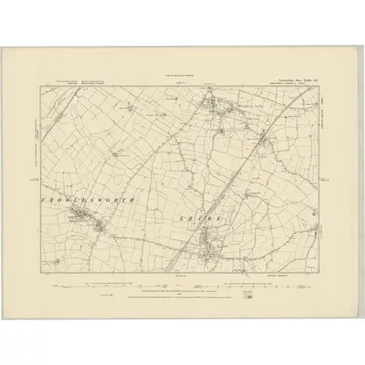 1886 Map of Leicestershire XLIII.SE