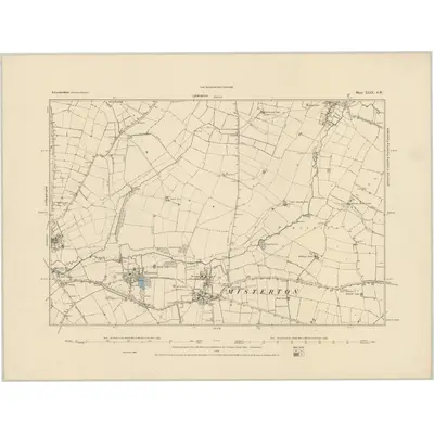 1885 Map of Leicestershire XLIX.SW