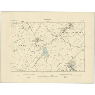 1885 Map of Leicestershire XLV.SW