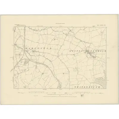 1884 Map of Leicestershire XXXIII.NW