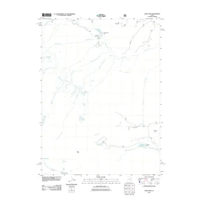 2011 Map of Leidy Peak, 2011 Print