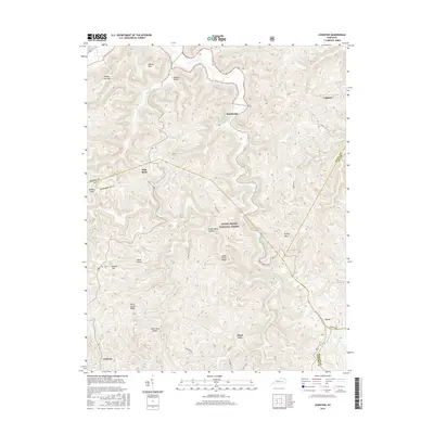 2016 Map of Leighton, 2016 Print