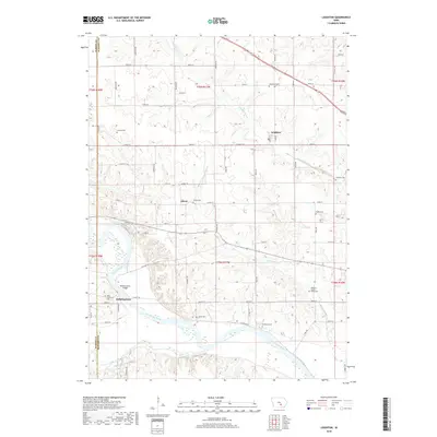 2018 Map of Leighton, 2018 Print
