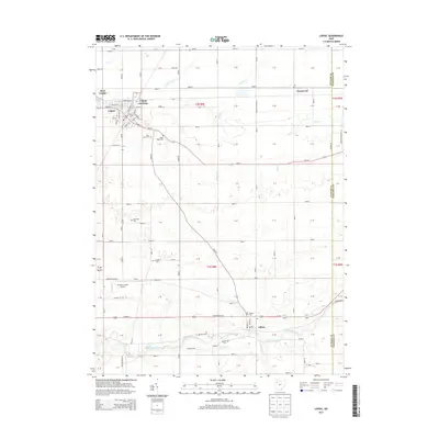 2013 Map of Leipsic, 2013 Print