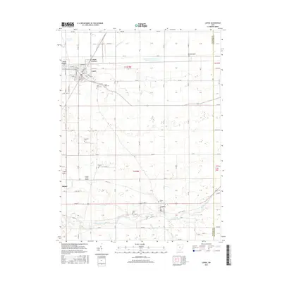 2016 Map of Leipsic, 2016 Print