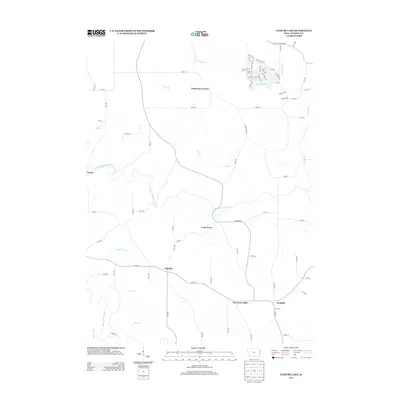 2013 Map of Leisure Lake, 2013 Print