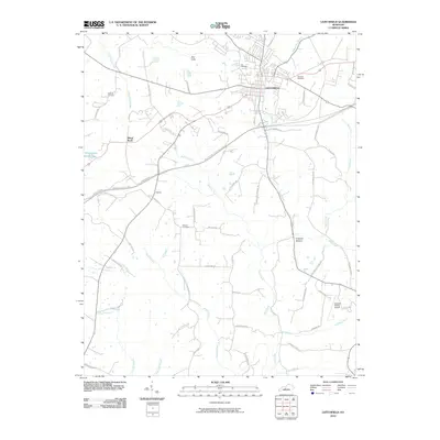 2010 Map of Leitchfield, 2010 Print