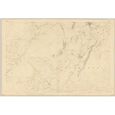 1836 Map of Leitrim - Sheet 11, 1837 Print