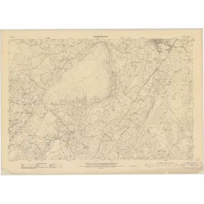 1943 Map of Leitrim - Sheet 11, 1956 Print