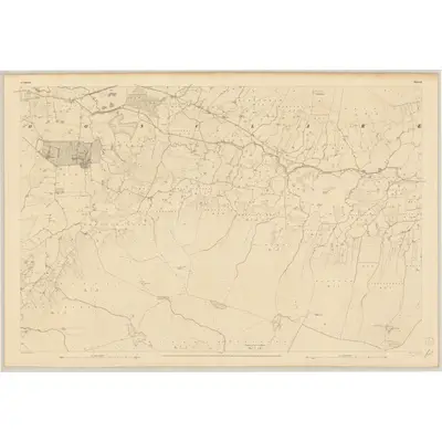 1836 Map of Leitrim - Sheet 12, 1837 Print