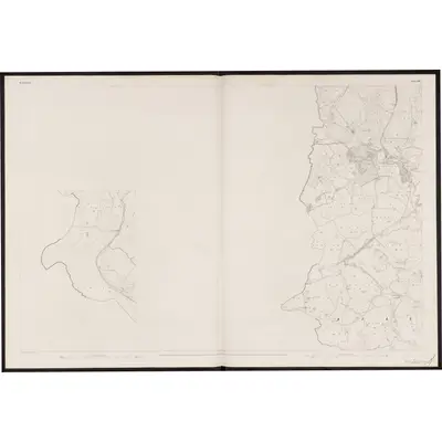1836 Map of Leitrim - Sheet 14 [with inset 14A], 1862 Print