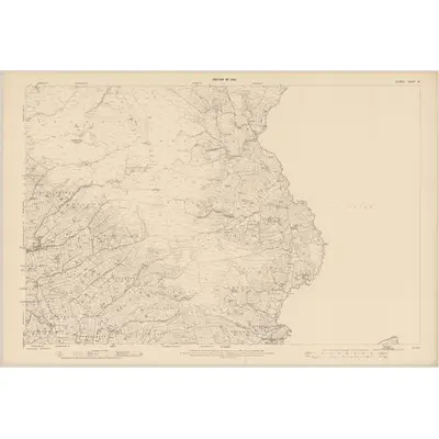 1908 Map of Leitrim - Sheet 16, 1910 Print