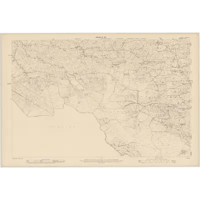 1908 Map of Leitrim - Sheet 17, 1910 Print