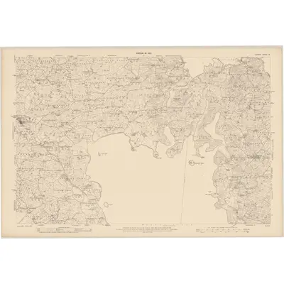 1908 Map of Leitrim - Sheet 18, 1910 Print