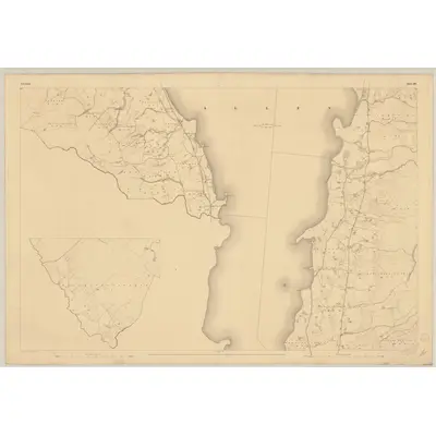 1836 Map of Leitrim - Sheet 20 [with inset 20A], 1837 Print