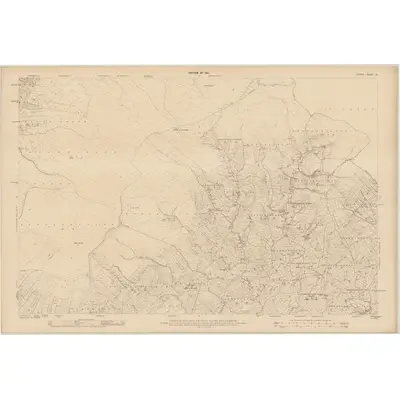 1909 Map of Leitrim - Sheet 21, 1911 Print