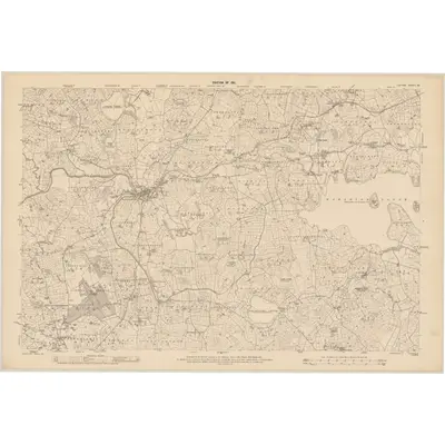 1909 Map of Leitrim - Sheet 25, 1911 Print