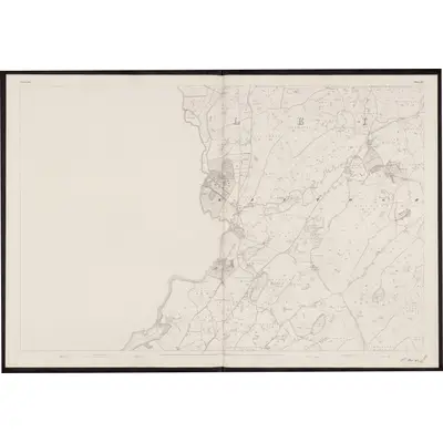 1836 Map of Leitrim - Sheet 27, 1862 Print