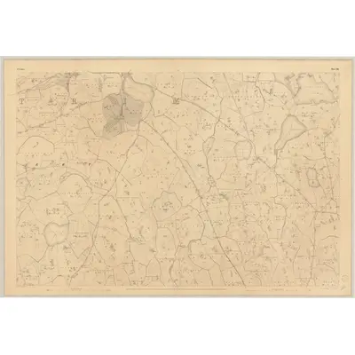 1836 Map of Leitrim - Sheet 28, 1837 Print