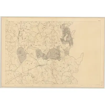 1836 Map of Leitrim - Sheet 30, 1837 Print