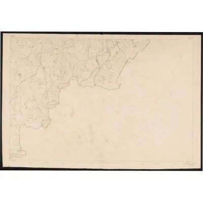 1836 Map of Leitrim - Sheet 34, 1849 Print