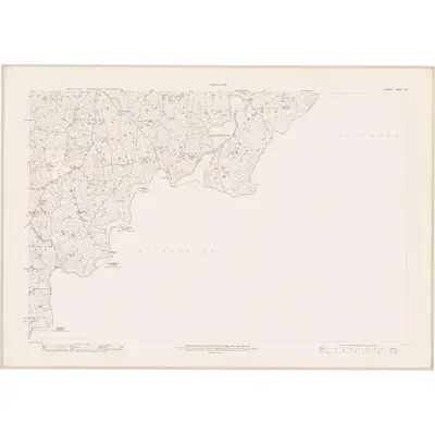 1909 Map of Leitrim - Sheet 34, 1912 Print